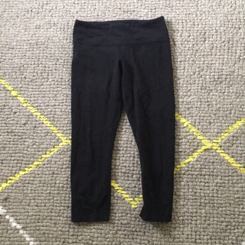 Lululemon wunder under 3/4 leggings